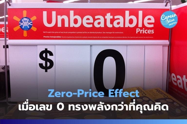 Zero-Price Effect: เมื่อเลข 0 ทรงพลังกว่าที่คุณคิด